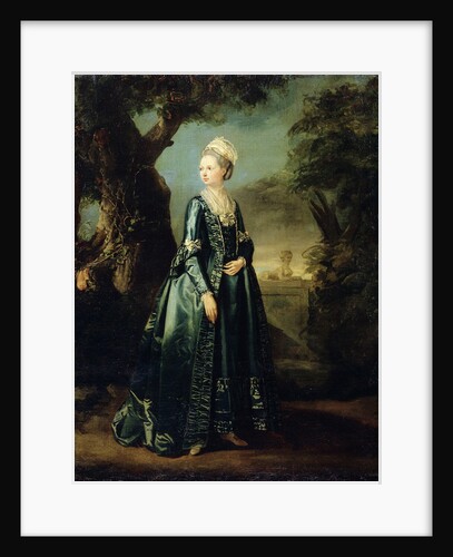 Lady in a Garden (Portrait of Grand Duchess Natalia), c1773-c1776 by Pierre Etienne Falconet