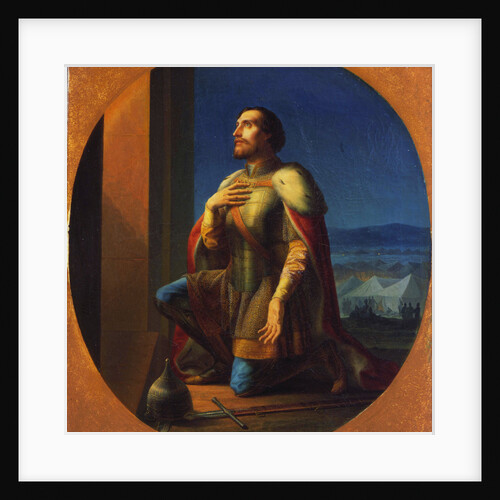 Alexander Nevsky, Grand Prince of Novgorod and Vladimir, 1855 by Pyotr Shamshin