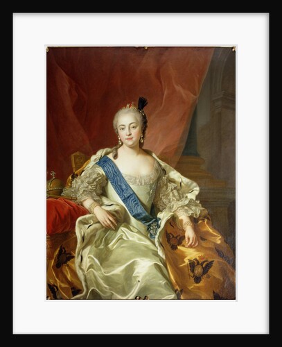 Portrait of Empress Elisabeth Petrovna, 1760 by Carle van Loo