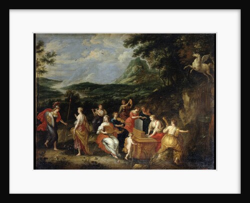 Pallas Athena and Muses, 1630s. by Jan van Balen