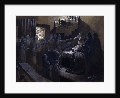 Ivan the Terrible and the Ghosts of His Victims, 19th or early 20th century by Mikhail Petrovich Klodt