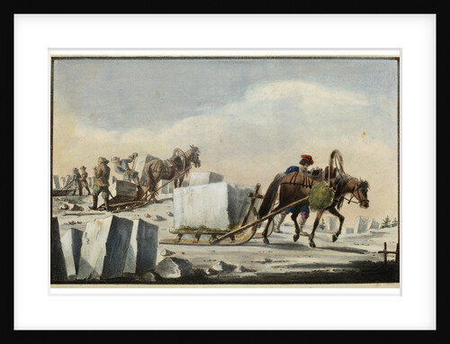 Ice Splitting, 1825 by Pyotr Alexandrov