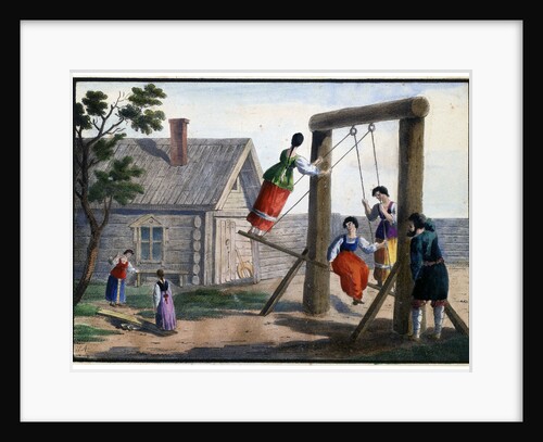 Country Amusements, 1825. by Pyotr Alexandrov