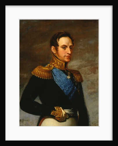 Portrait of Emperor Nicholas I, 1826 by Vasily Tropinin