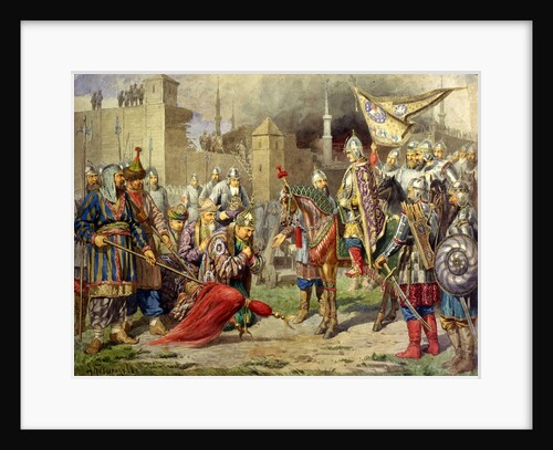 Tsar Ivan IV Conquering Kazan in 1552, 1880 by Aleksey Kivshenko
