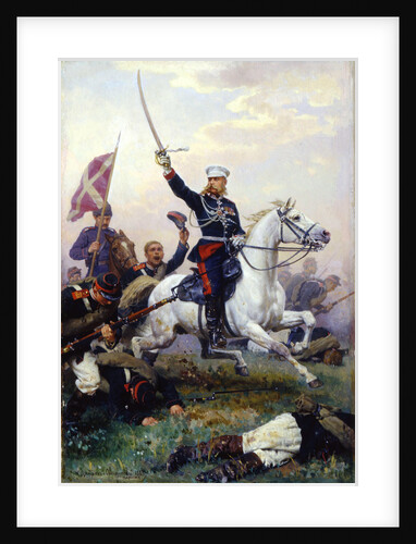 Russian General Mikhail Skobelev on horseback, (1883) by Nikolai Dmitrievich Dmitriev-Orenburgsky