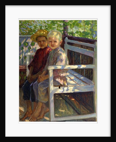 Children, late 19th or 20th century by Nikolaj Petrovic Bogdanov-Bel'skij