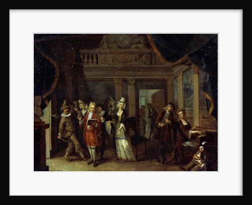 A House Concert, 18th century by Jan Josef Horemans the elder