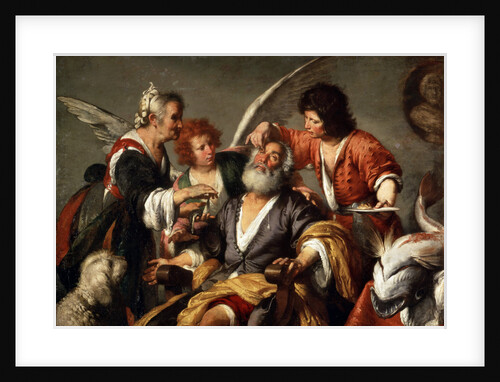 The Healing of Tobit, c1635. by Bernardo Strozzi
