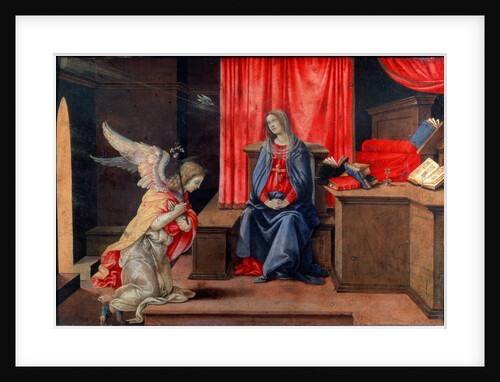 The Annunciation, early 1490s by Filippino Lippi