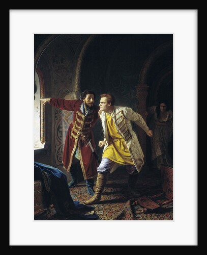 Last Minutes of False Dmitriy I, 1879 by Karl Gottlieb Wenig