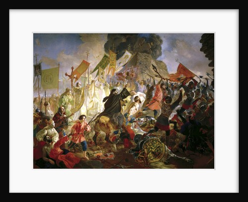 The Siege of Pskov by Stephen Báthory in 1581, 1839-1843 by Karl Briullov