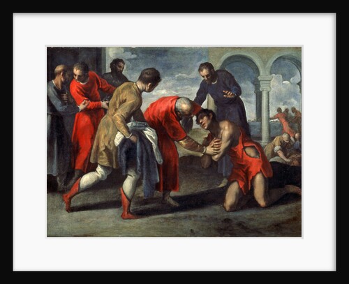 Return of the Prodigal Son, after 1600. by Jacopo Palma