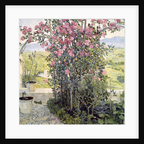 The Valley in Umbria, 1910s. by Aleksandr Golovin