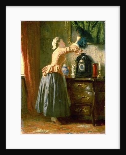 A Maid, 19th century. by Wilhelm Amberg