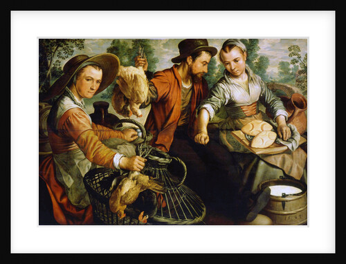 At the Market, 1564. by Joachim Beuckelaer