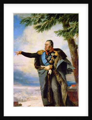 Portrait of Field Marshal Prince Mikhail Kutuzov, 1829 by George Dawe
