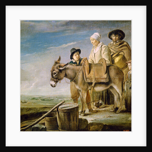 The Milkmaids Family, 1641. by Louis Le Nain