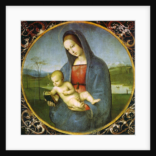 The Madonna Conestabile, 1502-1503. by Raphael