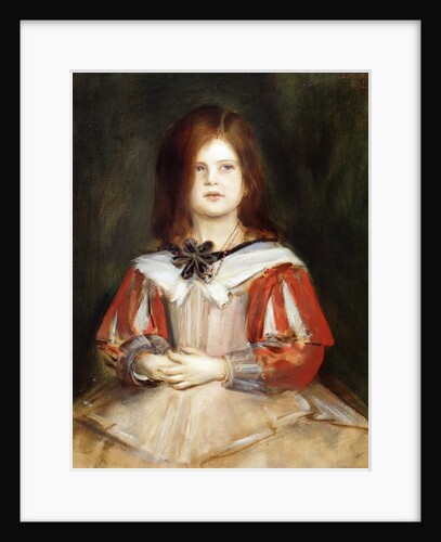 Portrait of Gabriella Lenbach, 1898 by Franz von Lenbach