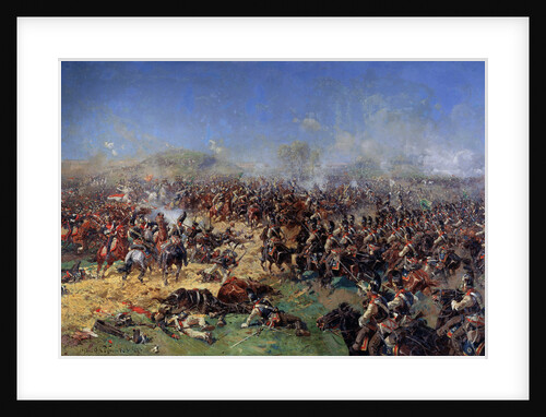 The Battle of Borodino on August 26, 1812. Third French Attack, 1913 by Franz Roubaud