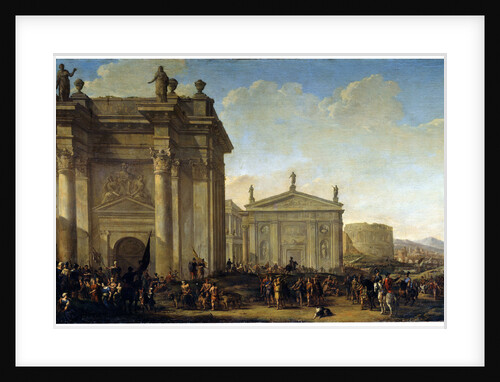 A Triumphal Procession, 17th or early 18th century by Willem van de Velde the Younger