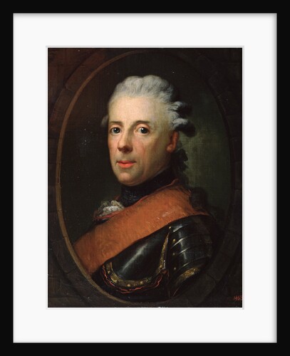 Portrait of Prince Henry of Prussia, 18th century. by Anton Graff