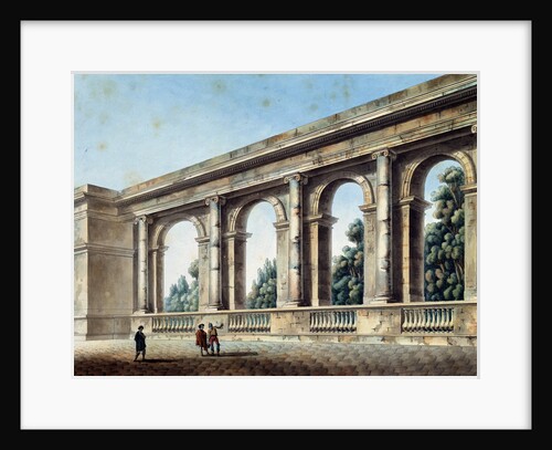 View of an Arched Gallery, c1791-c1794 by Thomas de Thomon