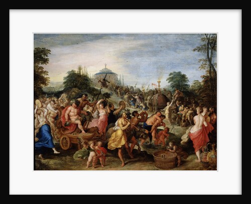 Bacchus Procession, 17th century by Frans Francken II