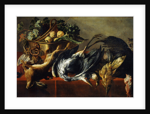 Still Life with an Ebony Chest, 17th century by Frans Snyders