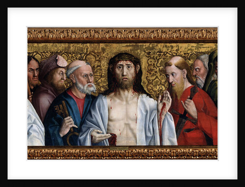 Christ and the Twelve Apostles, second half of 15th century by German Master