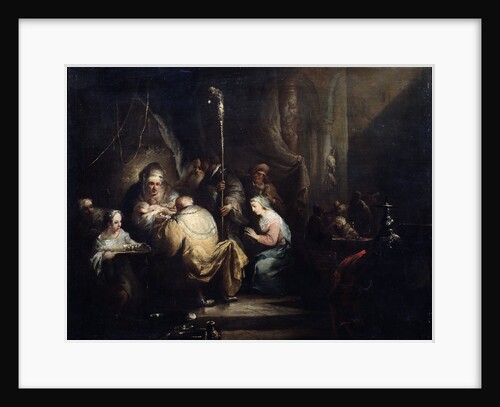 The Circumcision, 1763. by Christian Wilhelm Ernst Dietrich