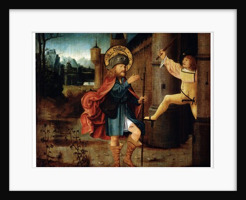 The Expulsion of Saint Roch from Rome, late 15th century by German Master