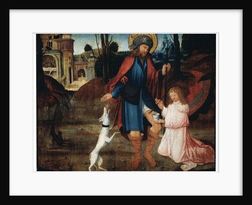 The Healing of Saint Roch, late 15th century by German Master