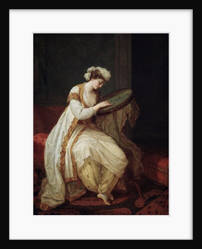A Turkish Woman, 1773. by Angelica Kauffman