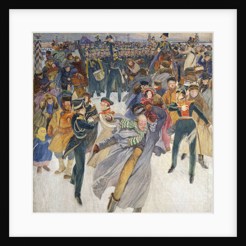 The Decembrist Revolt at the Senate Square on December 14, 1825, late 19th century by Dmitry Kardovsky