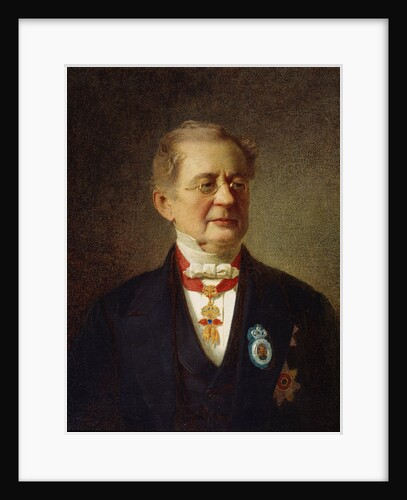 Portrait of the Chancellor Prince Alexander M Gorchakov, 1867. by Johann Köler