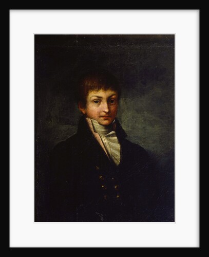 Portrait of the Poet Konstantin N Batyushkov, 1800s by Russian Master