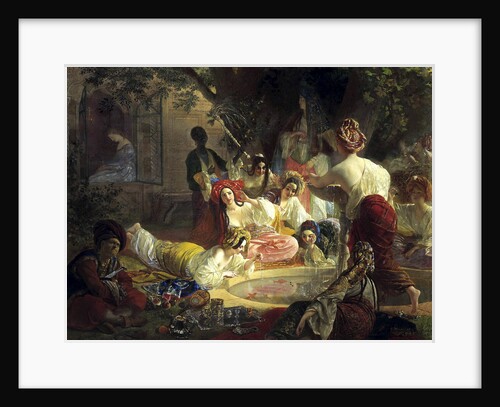 The Fountain of Bahçesaray, 1849. by Karl Briullov