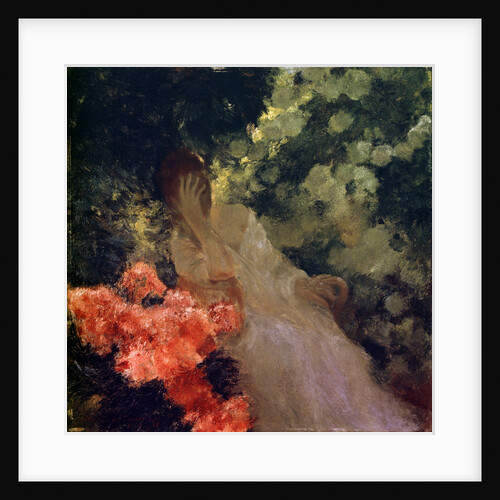 In the Garden, 1898. by Gaston de Latouche