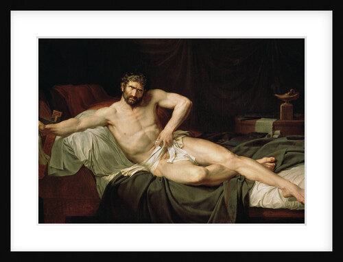 Cato Uticensis, c1795. by Guillaume Lethiere