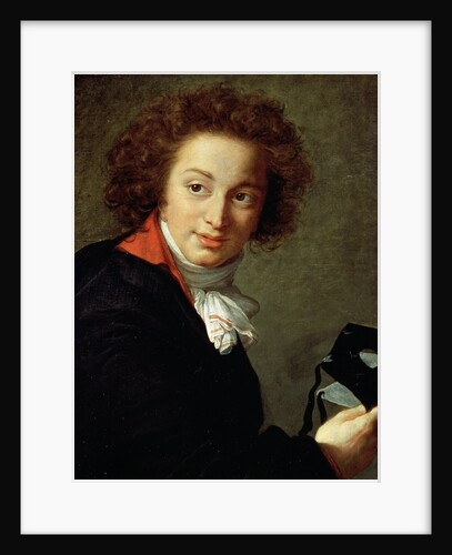 Portrait of Count Grigory Chernyshov with a Mask, 1793. by Elisabeth Louise Vigee-LeBrun