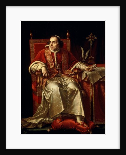 Portrait of Pope Pius VII, 1817 by Jean Baptiste Joseph Wicar
