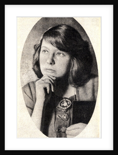 Marina Tsvetaeva, 1912 by Anonymous