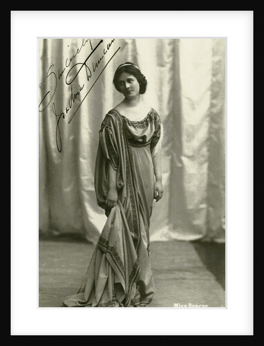 Dancer Isadora Duncan, c. 1906 by Anonymous