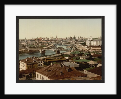 View of Zamoskvorechye (Panoramic view of Moscow), 1890s by Anonymous