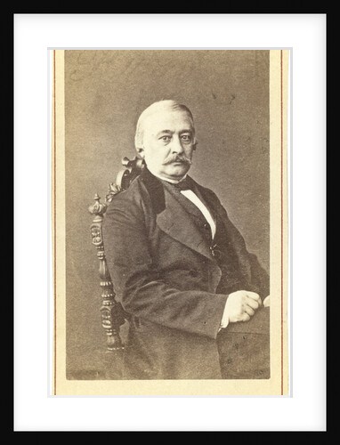 Portrait of the Publisher Andrey Krayevsky, 1870s by Anonymous