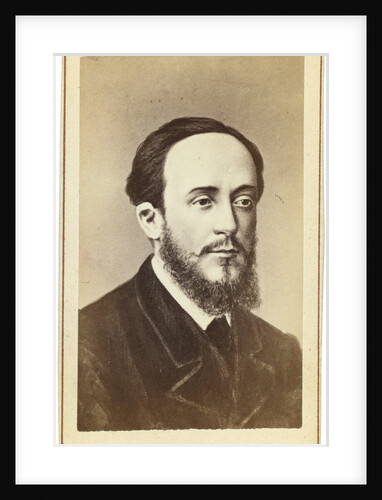 Portrait of the writer and social critic Dmitry Pisarev, 1860s by Anonymous