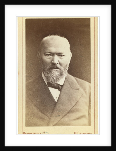 Portrait of the Dramatist Alexander N. Ostrovsky by Anonymous