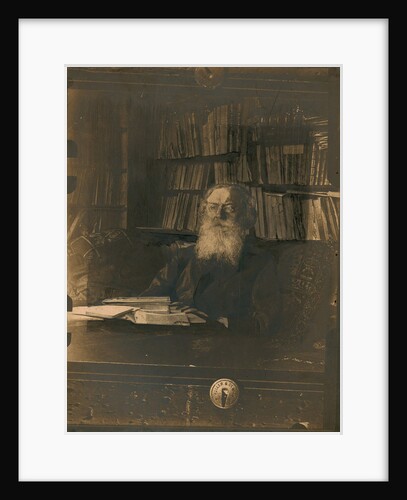 Theorist of narodism, philosopher, publicist, and sociologist Pyotr Lavrov, ca 1895 by Anonymous